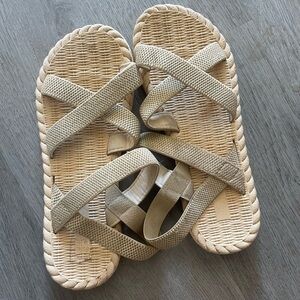 Brand new sandals